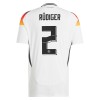 Original Fußballtrikot Deutschland Antonio Rudiger 2 Heimtrikot EURO 2024 Für Herren